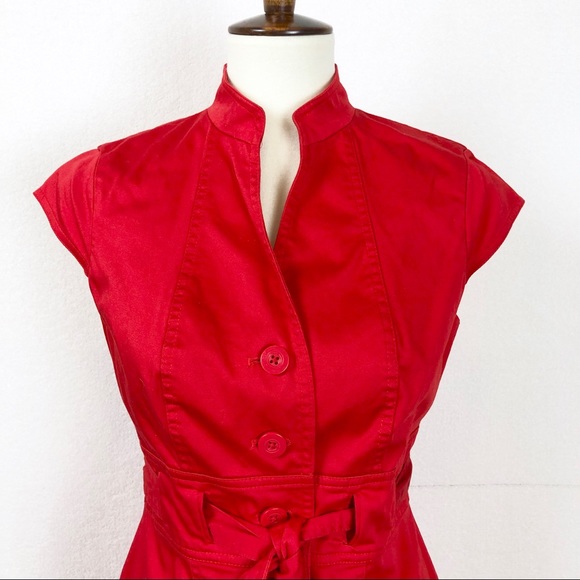 SOLD Calvin Klein Belted Shirt Dress - Picture 2 of 8